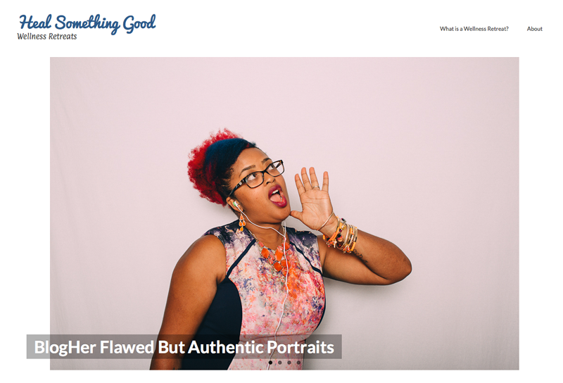 Blogher Flawed but Authentic Photos